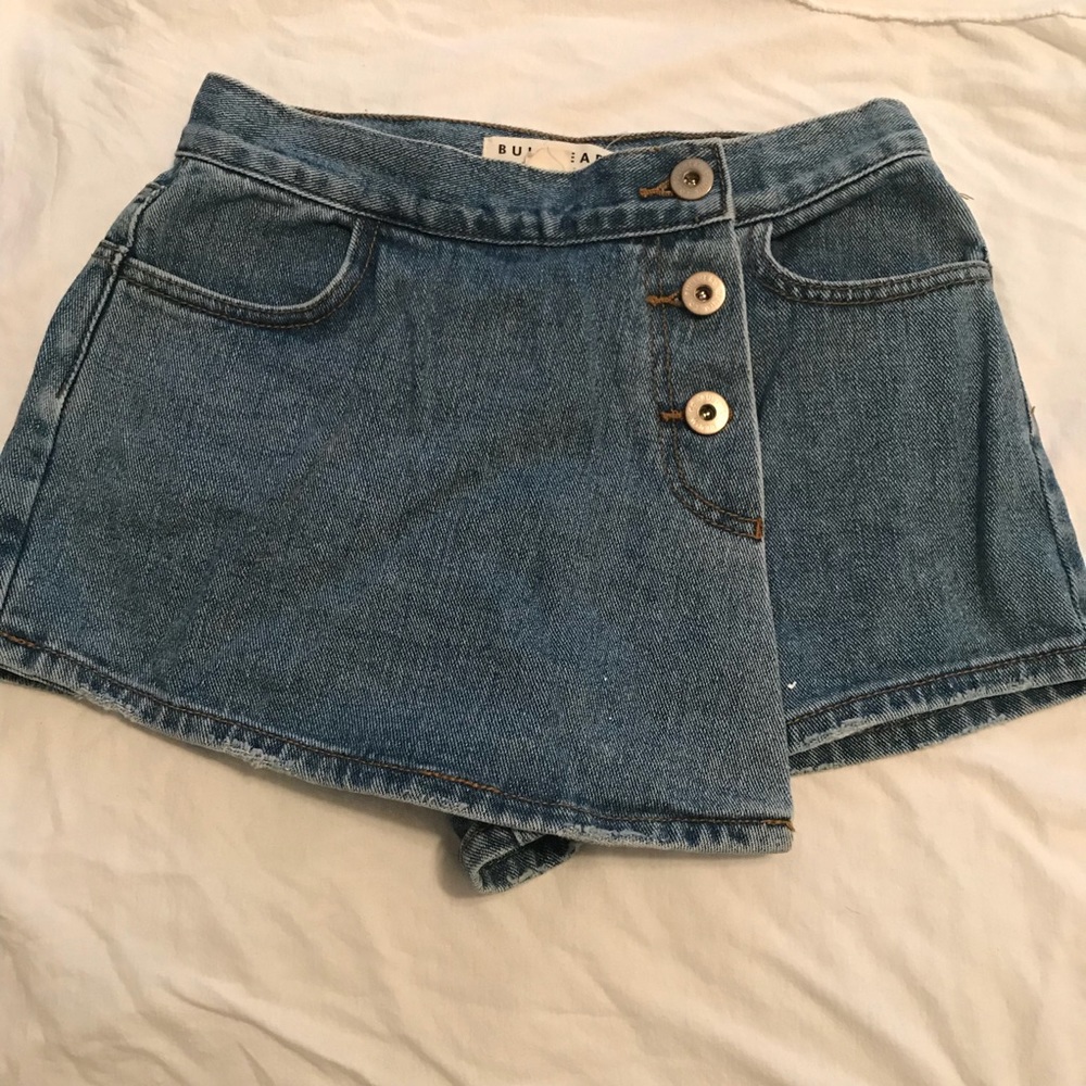 Jean mini Skort